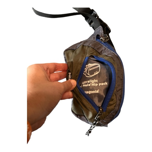Patagonia Ultralight Black Hole Hip pack Grey and Blue - Picture 4 of 6